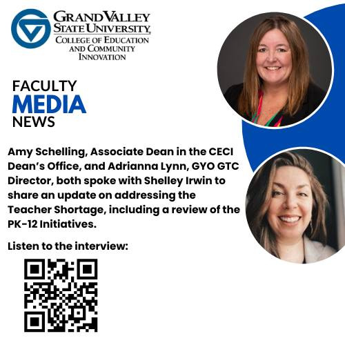 Faculty Media News: Amy Schelling & Adrianna Lynn